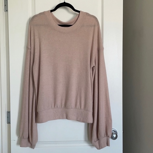 Free People | TGIF | Blush | Sweatshirt - Picture 9 of 12